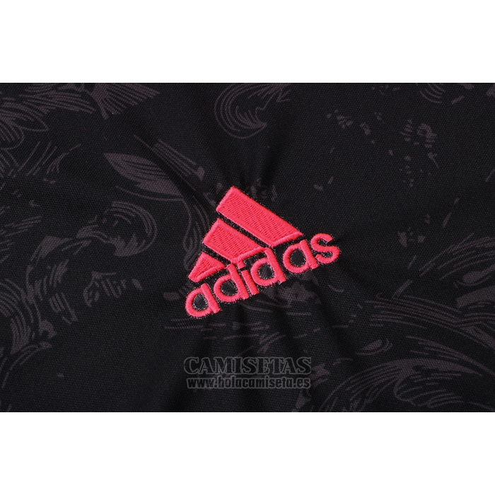 Chandal del Real Madrid Manga Corta 2021-2022 Negro